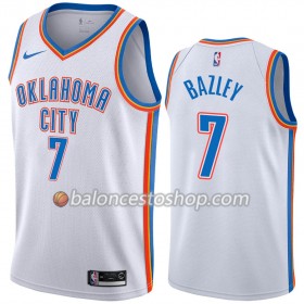 Camiseta Hombre NBA Oklahoma City Thunder Darius Bazley 7 2019-20 Nike Association Edition Swingman